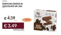 Prezzemolo e Vitale Gentilini osvego al cioccolato offerta
