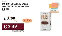 Prezzemolo e Vitale Corsini golosi al cacao con gocce di cioccolato offerta