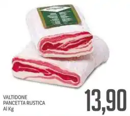 Supermercati Piccolo Valtidone pancetta rustica offerta