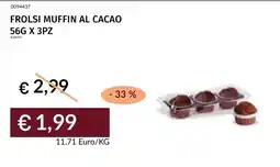 Prezzemolo e Vitale Frolsi muffin al cacao offerta