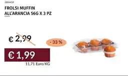 Prezzemolo e Vitale Frolsi muffin all'arancia offerta