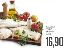 Supermercati Piccolo Baccalà 1,7/2,7 islanda offerta