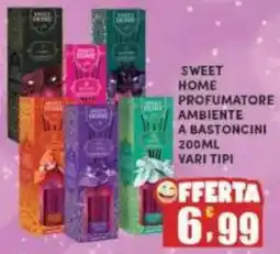 Maury's Sweet home profumatore ambiente a bastoncini offerta