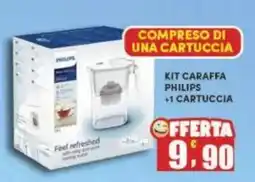 Maury's Kit caraffa PHILIPS +1 cartuccia offerta