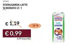 Prezzemolo e Vitale Sterilgarda latte scremato offerta