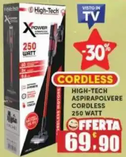 Maury's High-tech aspirapolvere cordless 250 watt offerta