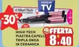 Maury's High-tech piastra capelli tripla onda in ceramica offerta