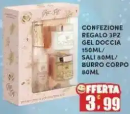 Maury's Confezione regalo 3pz gel doccia offerta