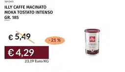 Prezzemolo e Vitale Illy caffe macinato moka tostato intenso offerta