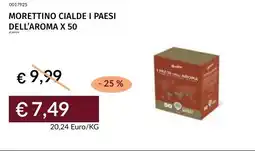 Prezzemolo e Vitale Morettino cialde i paesi dell'aroma x 50 offerta