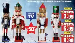 Maury's Soldato schiaccianoci mamaison legno offerta