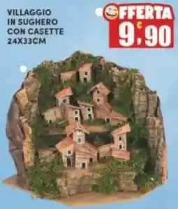 Maury's Villaggio in sughero con casette offerta