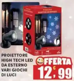 Maury's Proiettore high tech led da esterno offerta