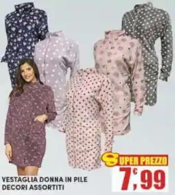 Maury's Vestaglia donna in pile offerta
