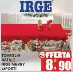 Maury's Tovaglia natale irge merry offerta