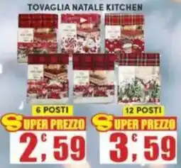 Maury's Tovaglia natale kitchen offerta