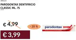 Prezzemolo e Vitale Parodontax dentifricio classic offerta