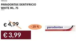 Prezzemolo e Vitale Paradontax dentifricio white offerta