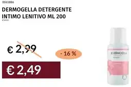 Prezzemolo e Vitale Dermogella detergente intimo lenitivo offerta