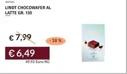Prezzemolo e Vitale Lindt chocowafer al latte offerta