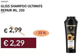 Prezzemolo e Vitale Gliss shampoo ultimate repair offerta