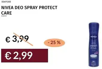 Prezzemolo e Vitale Nivea deo spray protect care offerta