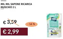 Prezzemolo e Vitale Mil mil sapone ricarica muschio offerta