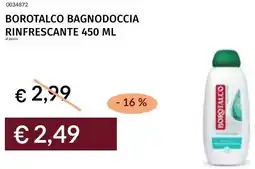 Prezzemolo e Vitale Borotalco bagnodoccia rinfrescante offerta