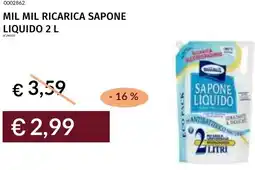 Prezzemolo e Vitale Mil mil ricarica sapone liquido offerta