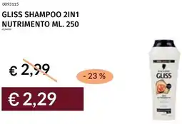 Prezzemolo e Vitale Gliss shampoo 2in1 nutrimento offerta