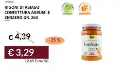 Prezzemolo e Vitale Rigoni di asiago confettura agrumi e zenzero offerta