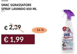 Prezzemolo e Vitale Smac sgrassatore spray lavando offerta