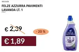 Prezzemolo e Vitale Felze azzurra pavimenti lavanda offerta