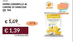 Prezzemolo e Vitale Serra caramelle al limone di siracusa offerta
