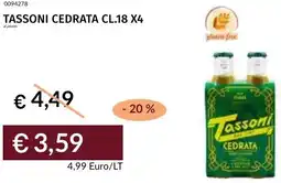 Prezzemolo e Vitale Tassoni cedrata offerta