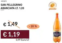 Prezzemolo e Vitale San pellegrino aranciata offerta