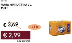 Prezzemolo e Vitale Fanta mini lattina offerta