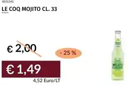 Prezzemolo e Vitale Le coq mojito offerta