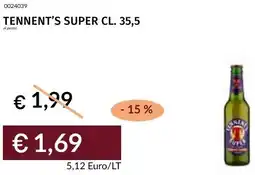 Prezzemolo e Vitale Tennent's super offerta