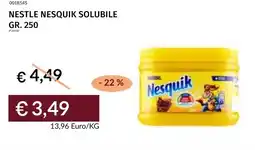 Prezzemolo e Vitale Nestle nesquik solubile offerta