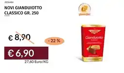 Prezzemolo e Vitale Novi gianduiotto classico offerta
