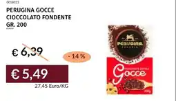 Prezzemolo e Vitale Perugina gocce cioccolato fondente offerta