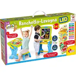 Ipercoop CAROTINA BANCHETTO - LAVAGNA LED 3 IN 1 LISCIANI offerta