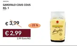 Prezzemolo e Vitale Garofalo cous cous offerta