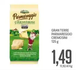Supermercati Piccolo Gran terre parmareggio cremosini offerta
