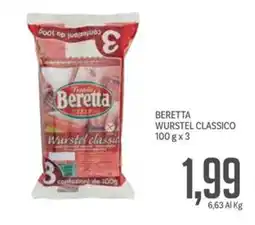 Supermercati Piccolo Beretta wurstel classico offerta