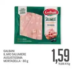 Supermercati Piccolo Galbani il mio salumiere augustissima mortadella offerta