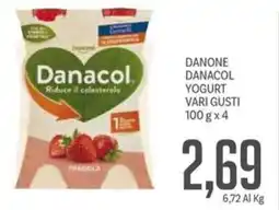 Supermercati Piccolo Danone danacol yogurt offerta
