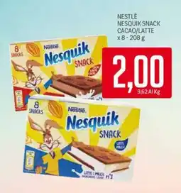 Supermercati Piccolo Nestlé nesquik snack cacao/latte offerta