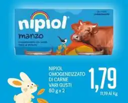 Supermercati Piccolo Nipiol omogeneizzato di carne offerta